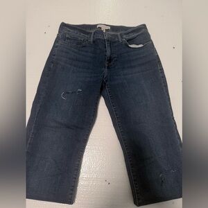 Lucky Brand Dark Blue Boyfriend Jeans